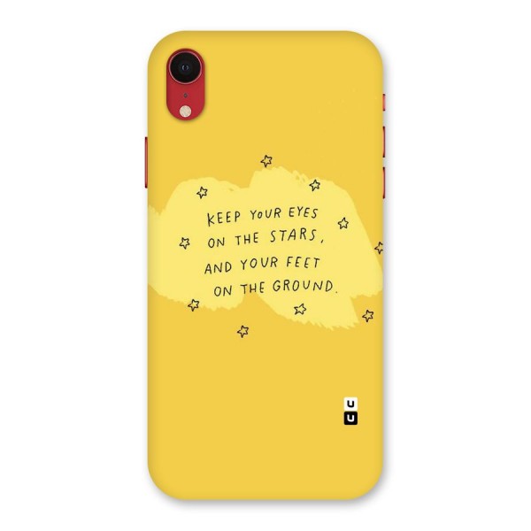 Eyes On Stars Back Case for iPhone XR