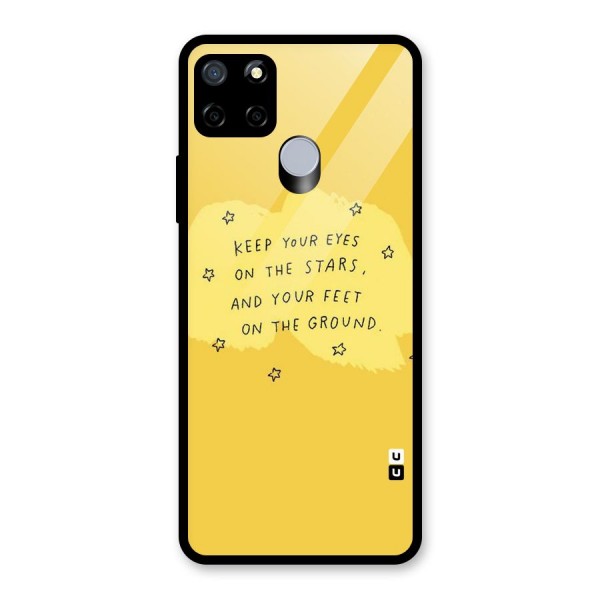 Eyes On Stars Glass Back Case for Realme C15