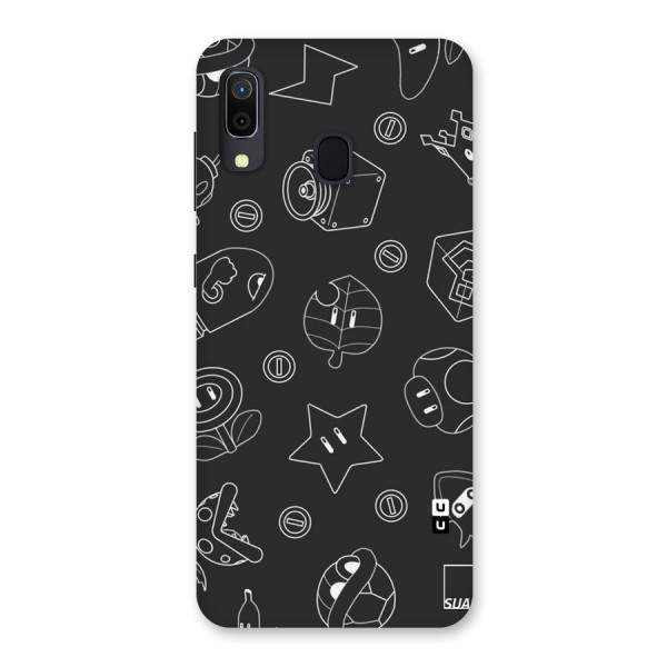 Face Mishchief Back Case for Galaxy A20