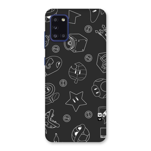 Face Mishchief Back Case for Galaxy A31