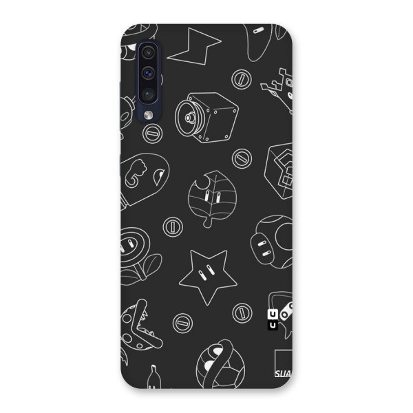 Face Mishchief Back Case for Galaxy A50