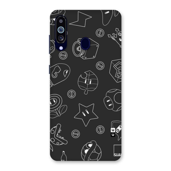 Face Mishchief Back Case for Galaxy A60