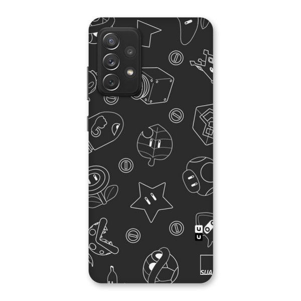 Face Mishchief Back Case for Galaxy A72