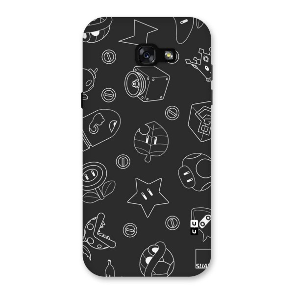 Face Mishchief Back Case for Galaxy A7 (2017)