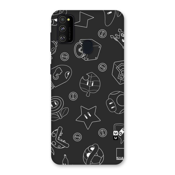 Face Mishchief Back Case for Galaxy M21