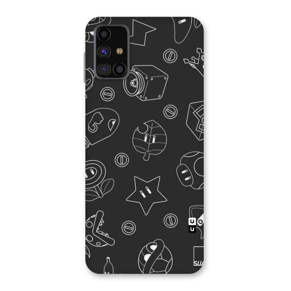 Face Mishchief Back Case for Galaxy M31s