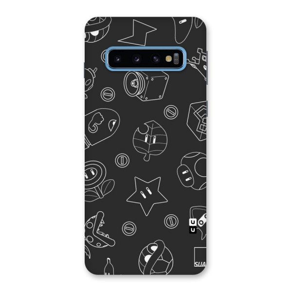 Face Mishchief Back Case for Galaxy S10