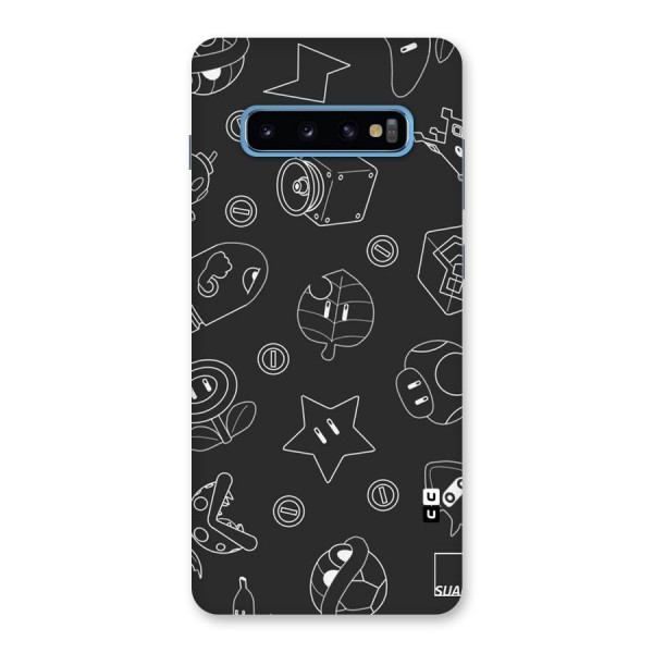 Face Mishchief Back Case for Galaxy S10 Plus