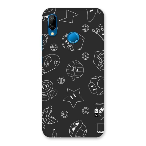 Face Mishchief Back Case for Huawei P20 Lite