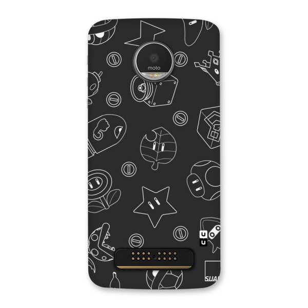 Face Mishchief Back Case for Moto Z Play