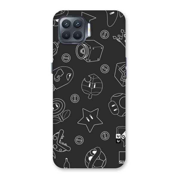 Face Mishchief Back Case for Oppo F17 Pro