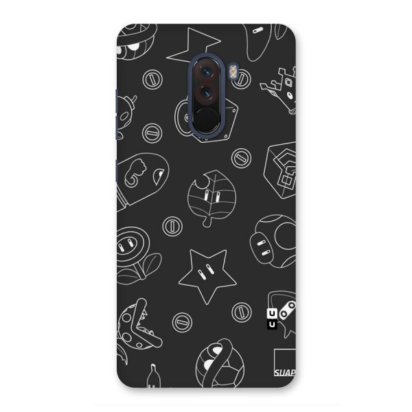 Face Mishchief Back Case for Poco F1