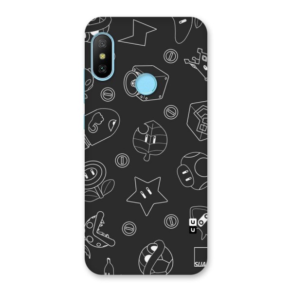 Face Mishchief Back Case for Redmi 6 Pro