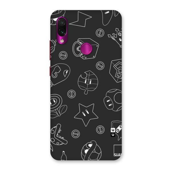 Face Mishchief Back Case for Redmi Note 7 Pro