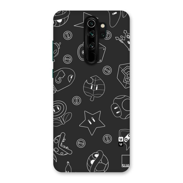 Face Mishchief Back Case for Redmi Note 8 Pro