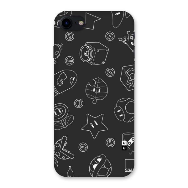 Face Mishchief Back Case for iPhone SE 2020