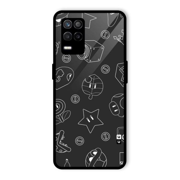 Face Mishchief Glass Back Case for Realme 9 5G