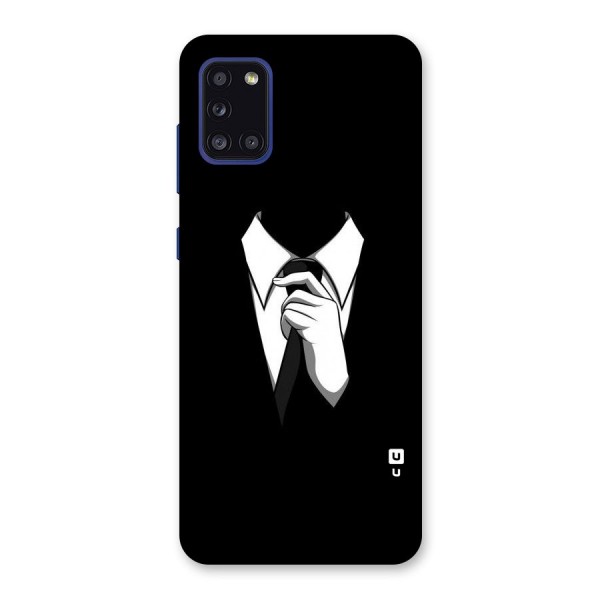 Faceless Gentleman Back Case for Galaxy A31