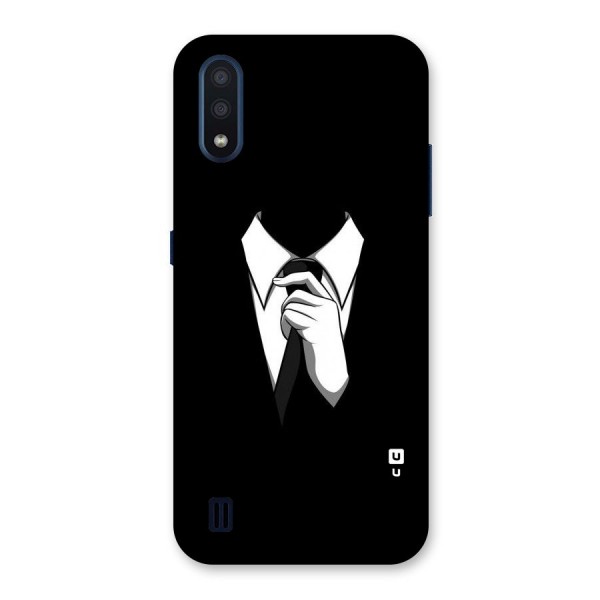 Faceless Gentleman Back Case for Galaxy M01