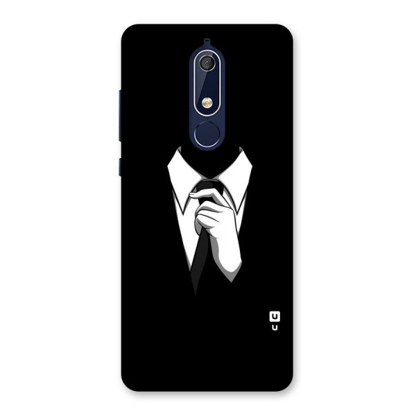 Faceless Gentleman Back Case for Nokia 5.1