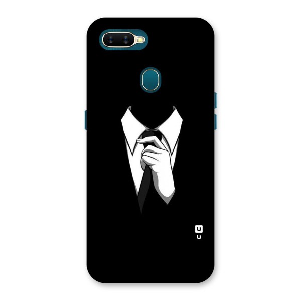 Faceless Gentleman Back Case for Oppo A12