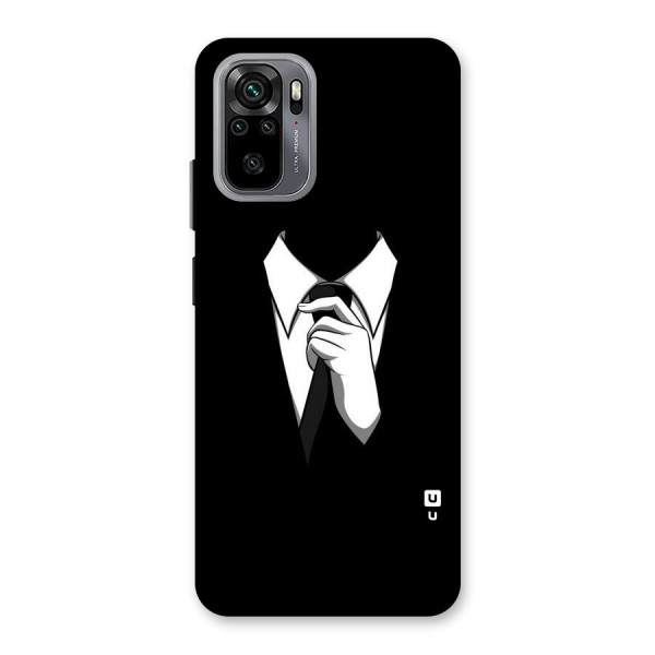 Faceless Gentleman Back Case for Redmi Note 10