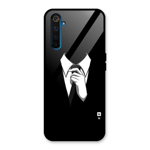 Faceless Gentleman Glass Back Case for Realme 6 Pro