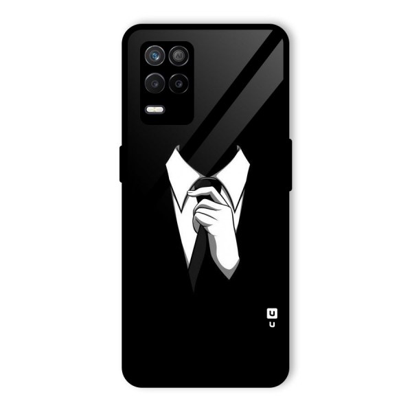 Faceless Gentleman Glass Back Case for Realme 9 5G