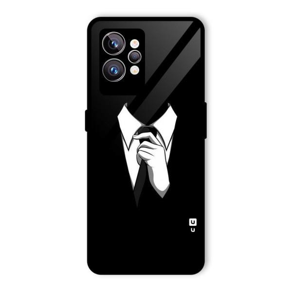 Faceless Gentleman Glass Back Case for Realme GT2 Pro