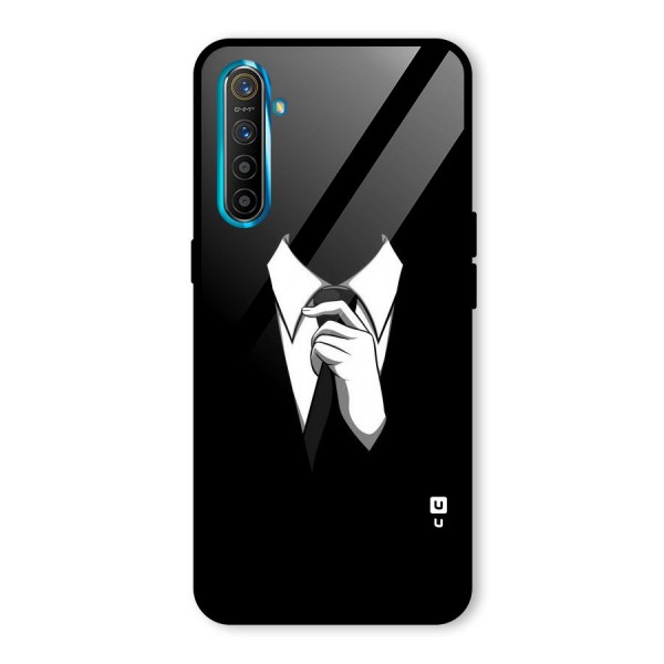 Faceless Gentleman Glass Back Case for Realme XT