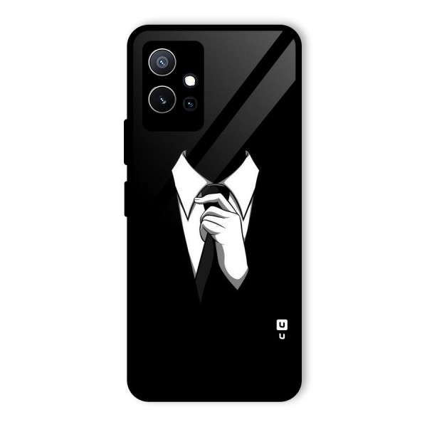 Faceless Gentleman Glass Back Case for Vivo T1 5G