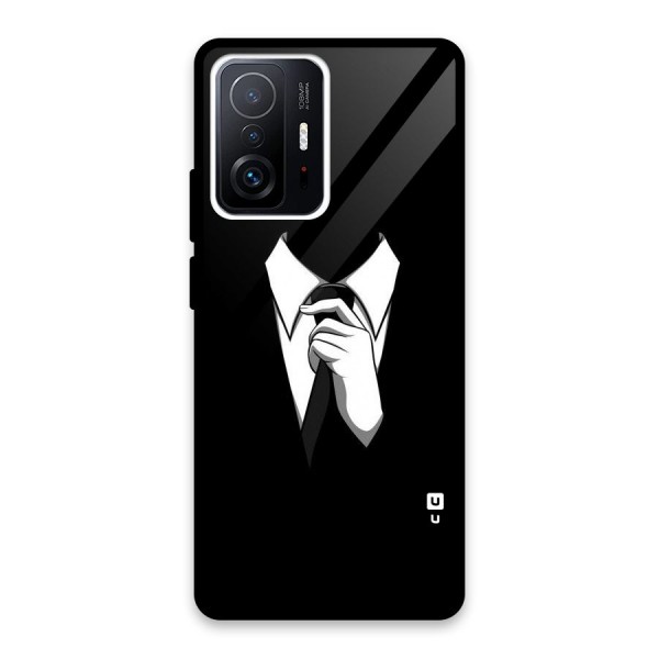 Faceless Gentleman Glass Back Case for Xiaomi 11T Pro