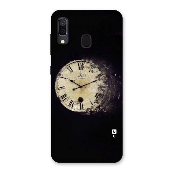 Fading Clock Back Case for Galaxy A20