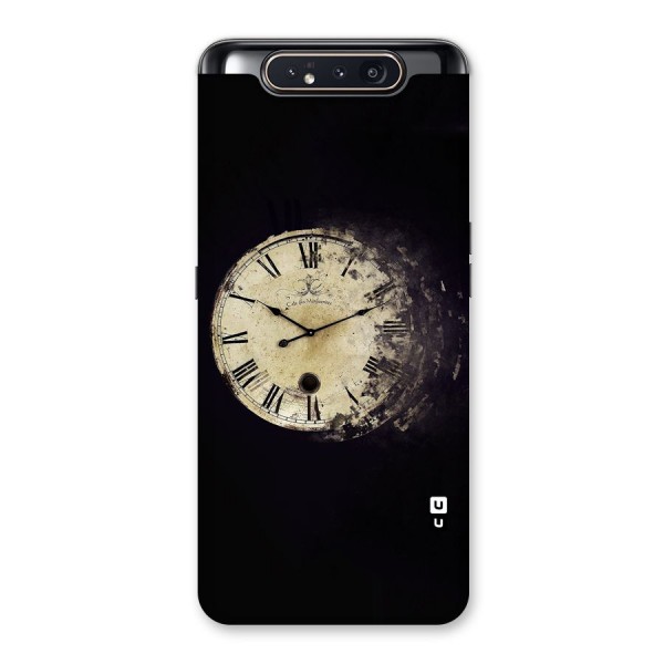 Fading Clock Back Case for Galaxy A80