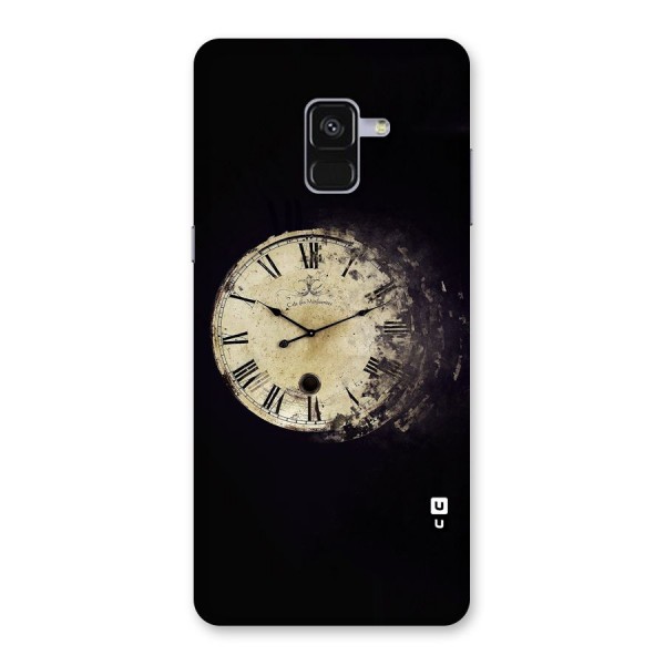 Fading Clock Back Case for Galaxy A8 Plus