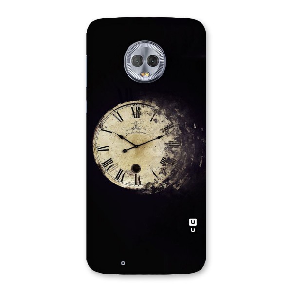 Fading Clock Back Case for Moto G6