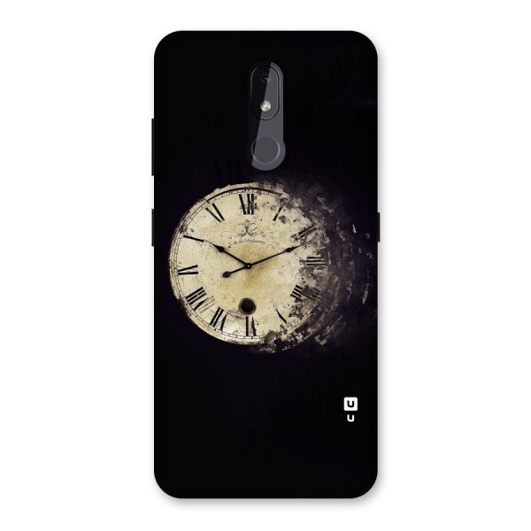 Fading Clock Back Case for Nokia 3.2