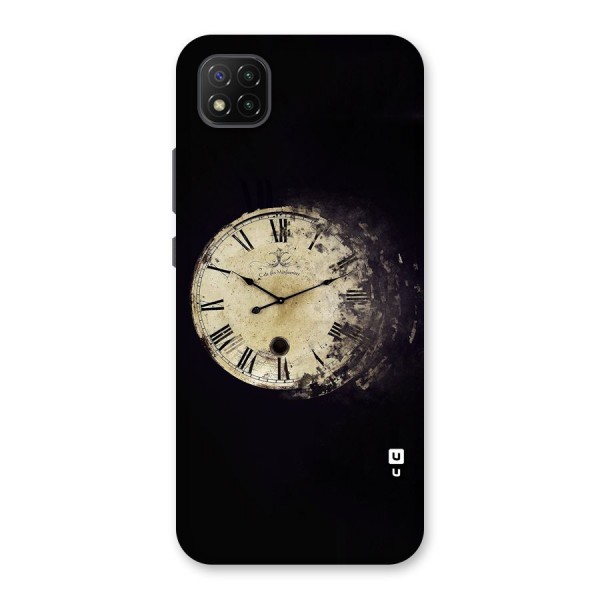 Fading Clock Back Case for Poco C3