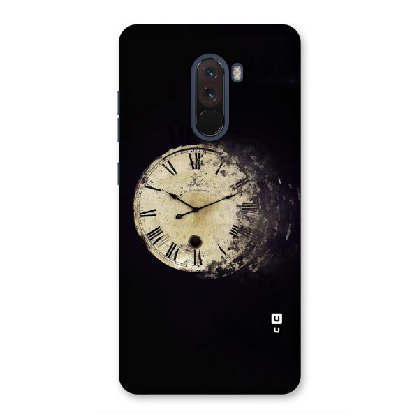 Fading Clock Back Case for Poco F1