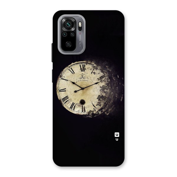 Fading Clock Back Case for Redmi Note 10