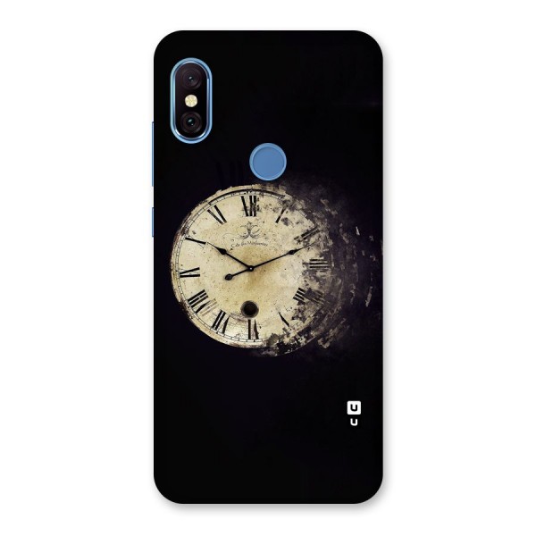 Fading Clock Back Case for Redmi Note 6 Pro