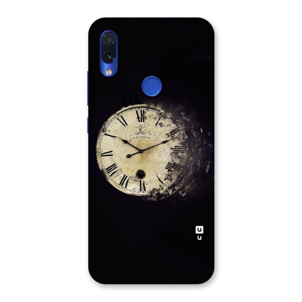 Fading Clock Back Case for Redmi Note 7