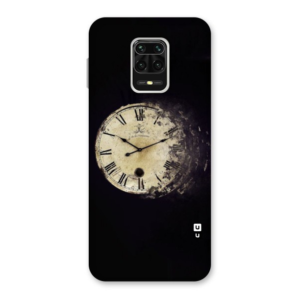 Fading Clock Back Case for Redmi Note 9 Pro