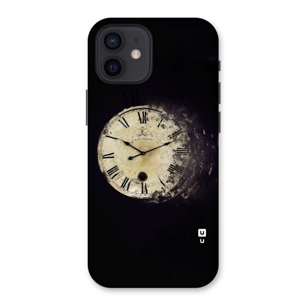 Fading Clock Back Case for iPhone 12