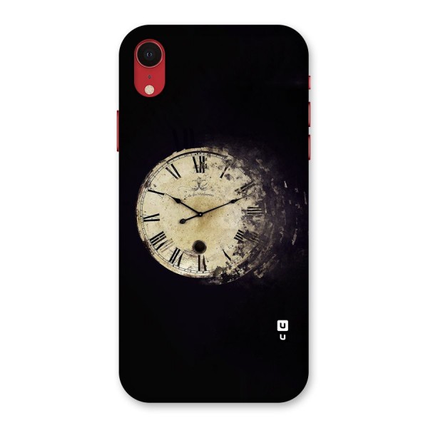 Fading Clock Back Case for iPhone XR