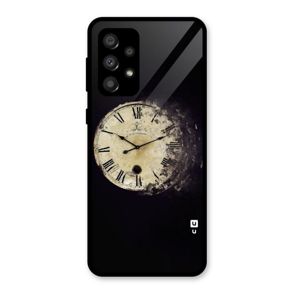 Fading Clock Glass Back Case for Galaxy A32