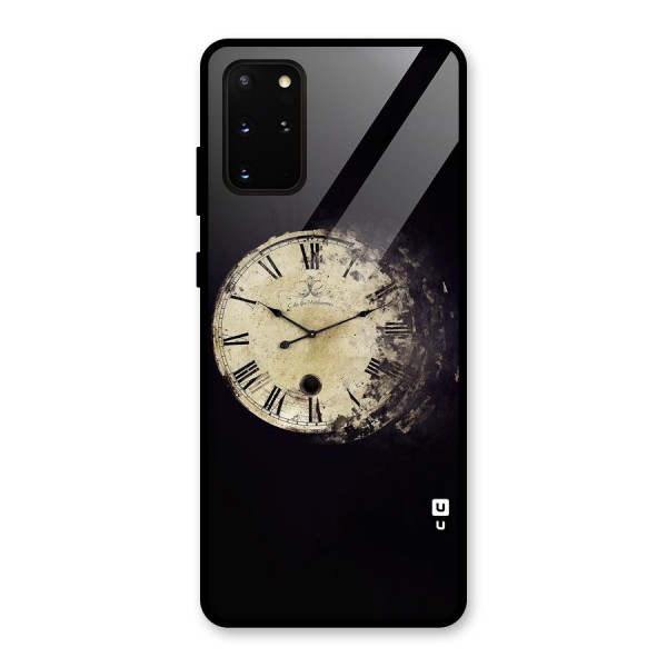 Fading Clock Glass Back Case for Galaxy S20 Plus