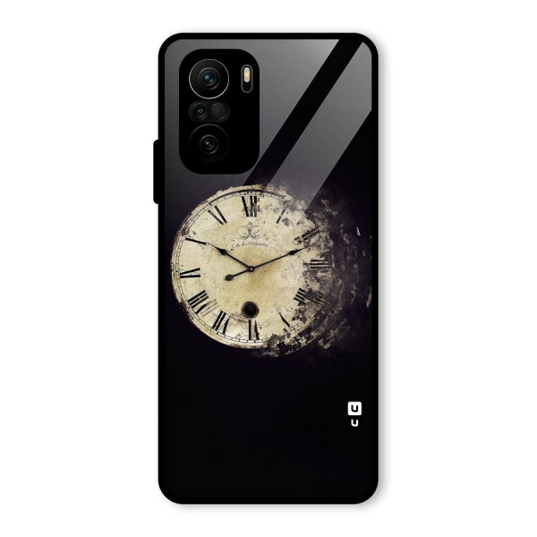 Fading Clock Glass Back Case for Mi 11x