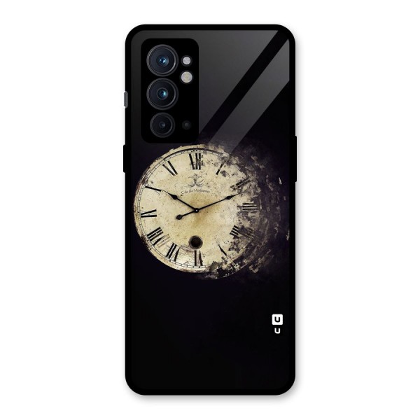 Fading Clock Glass Back Case for OnePlus 9RT 5G