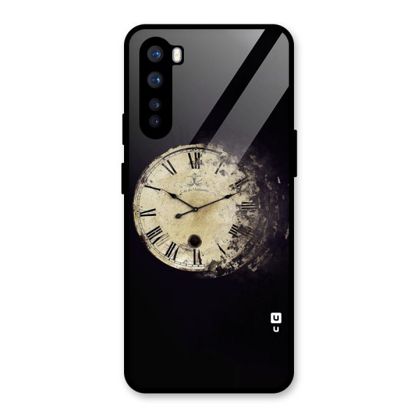 Fading Clock Glass Back Case for OnePlus Nord